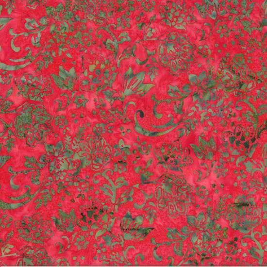 Hoffman - Christmas Spirit - Jacobean Floral Christmas Hoffman Fabrics/CIT 