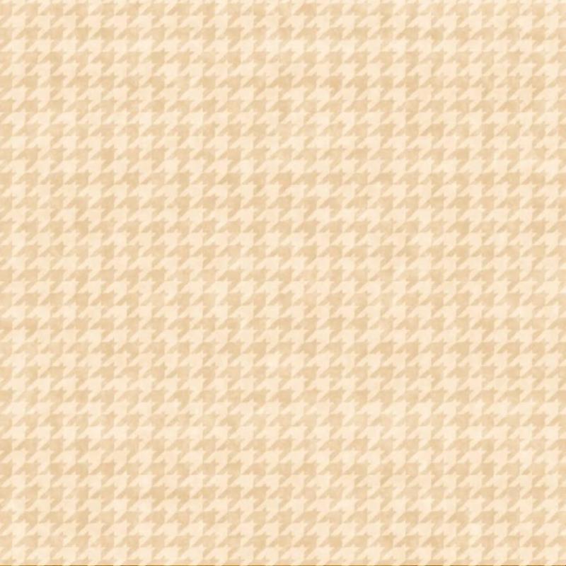 Houndstooth Basics - Tan Henry Glass & Co 