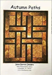 Autumn Paths Pattern Ilene Bartos Designs 