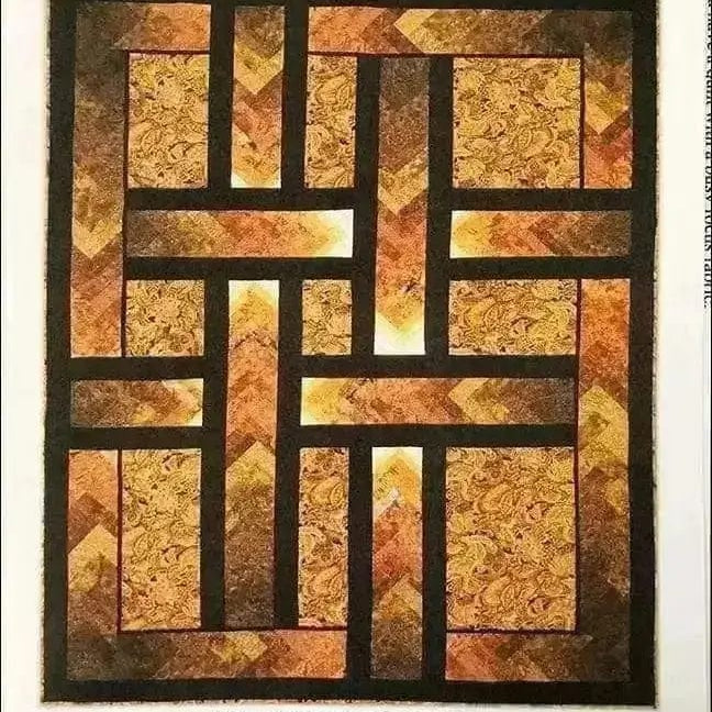 Autumn Paths Pattern Ilene Bartos Designs 