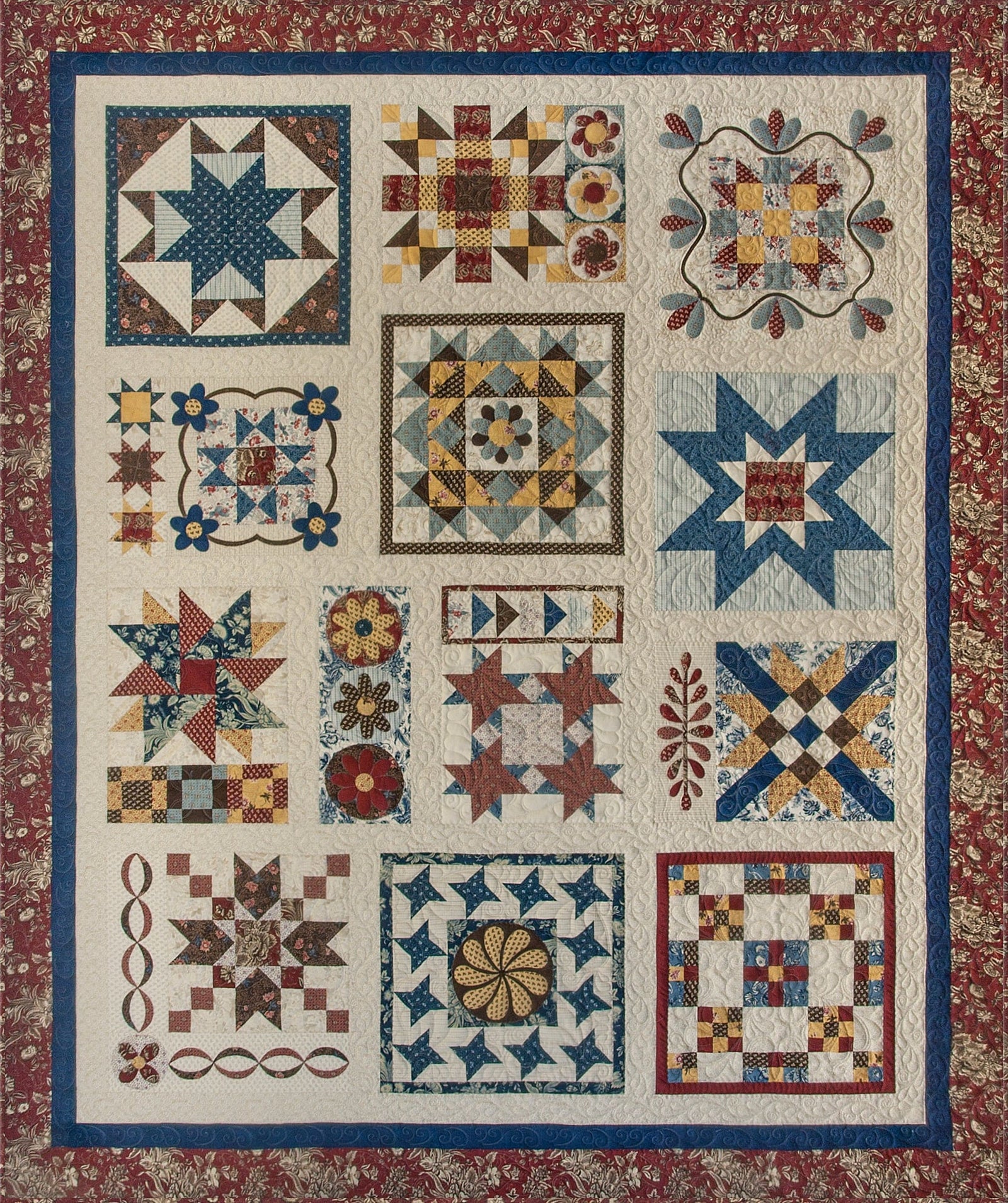 A Few of Our Favorite Things Block of the Month - Begins March 2023 IN HOUSE 