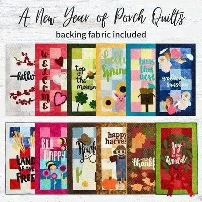 Image of A New Year of Porch Quilts quilt.