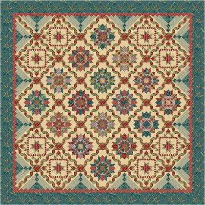 Image of A Ribbon Runs Through It quilt.