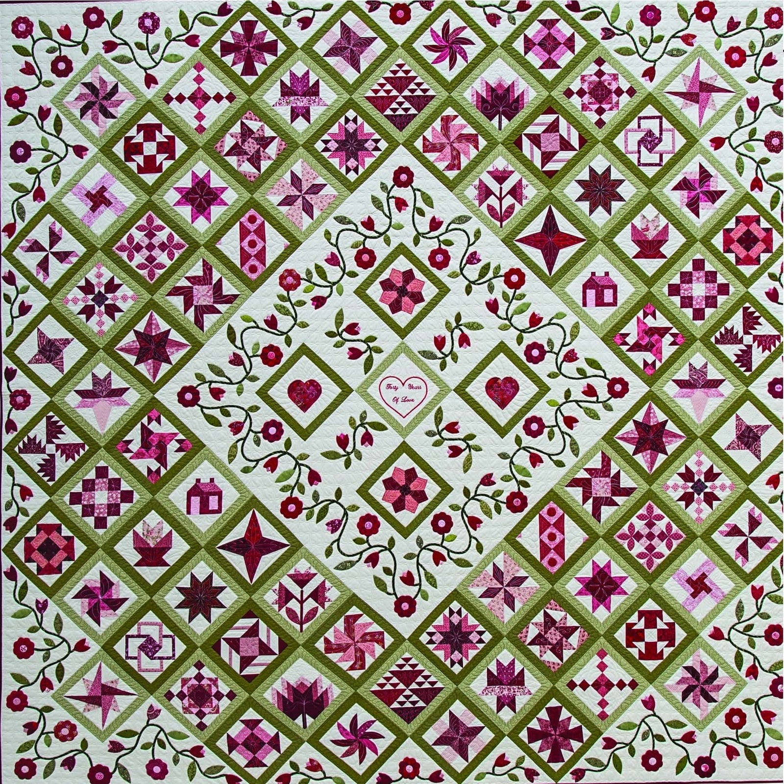 Anniversary Sampler Block of the Month - Begins October 2023 ANNIVSAMP-OCT23