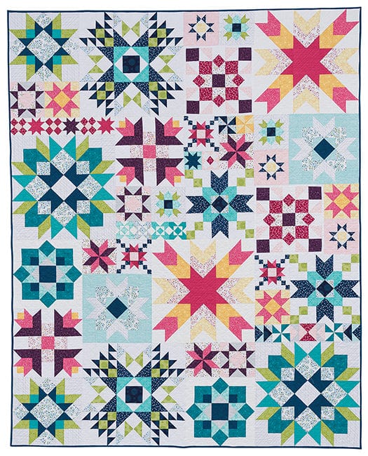 Barn Star Sampler Block of the Month - Begins September 2023 IN HOUSE 