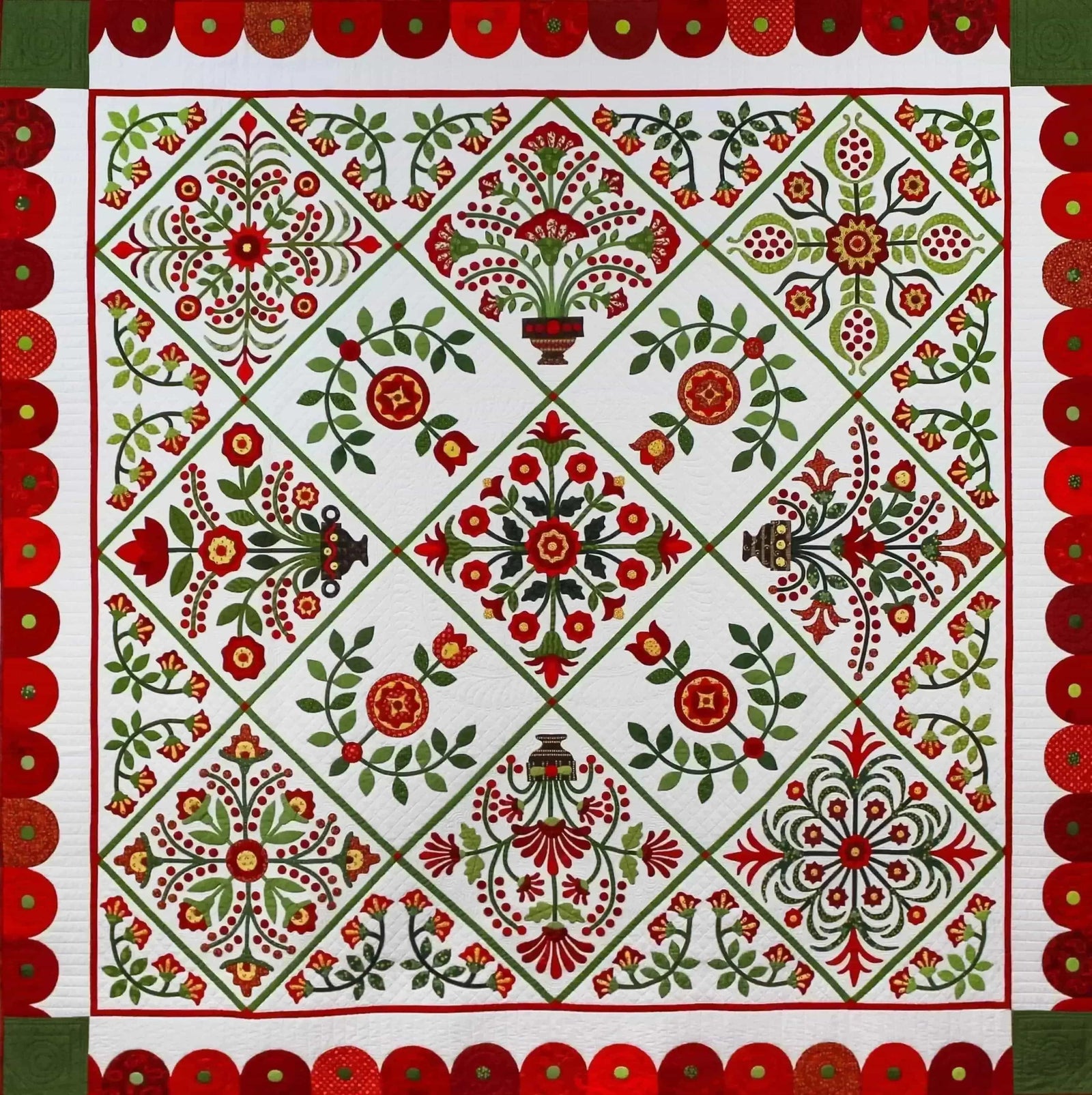 Bed of Roses Block of the Month - Begins November 2022 IN HOUSE 