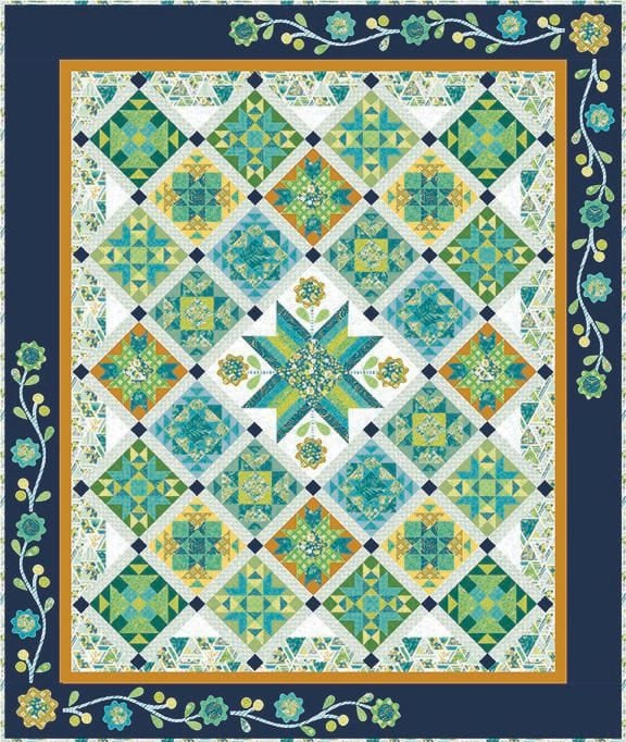 Color Collage Block of the Month - Begins April 2023 IN HOUSE 