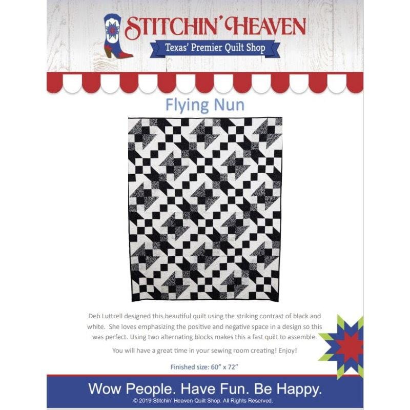 Digital Download - The Flying Nun Pattern by Stitchin' Heaven IN HOUSE 