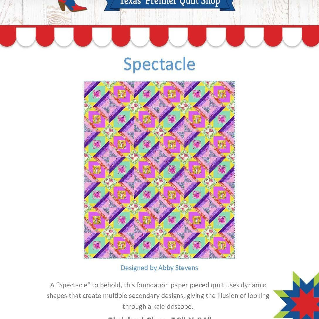 Digital Download - Spectacle Quilt Pattern IN HOUSE 
