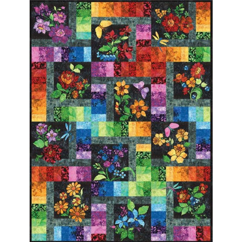 Enchanted Garden Quilt Kit IN HOUSE 