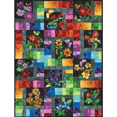 Image of Enchanted Garden quilt.