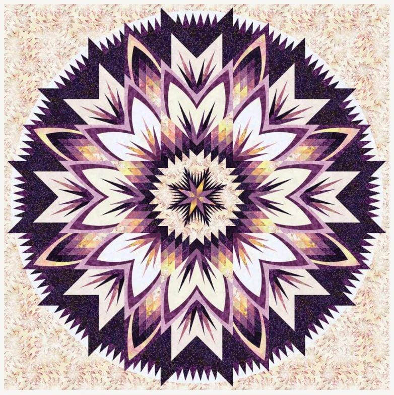 Fields of Aster Quilt Kit IN HOUSE 