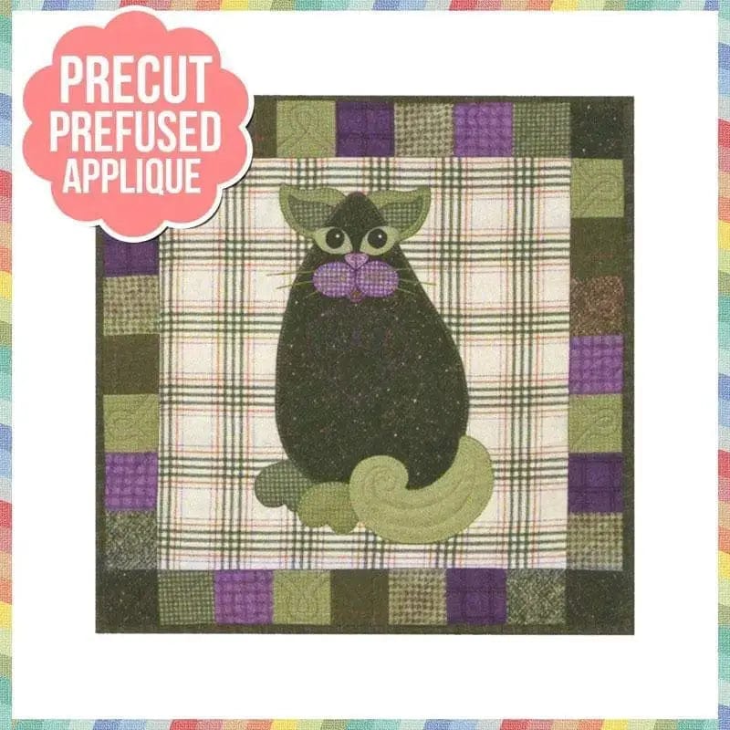 Garden Patch Cats - Eggplant Purr-Mesan Applique Pack IN HOUSE 