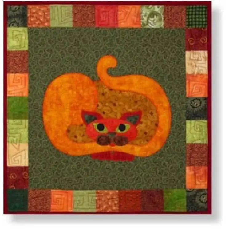 Garden Patch Cats - Pumpkat Applique Pack IN HOUSE 