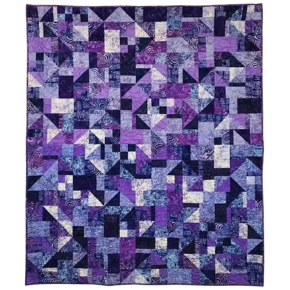 Gumballs Pre-Cut Grape Punch Quilt Kit 60" x 72" IN HOUSE 
