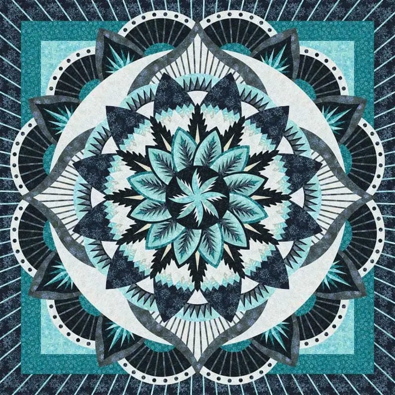 Montana Sapphire Dinner Plate Dahlia Technique of the Month IN HOUSE 