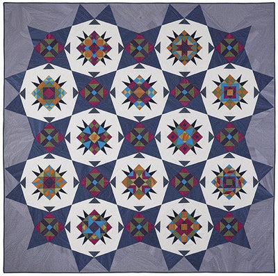 Image of MoonRising quilt.