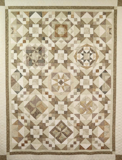 Image of Vanilla Latte quilt.