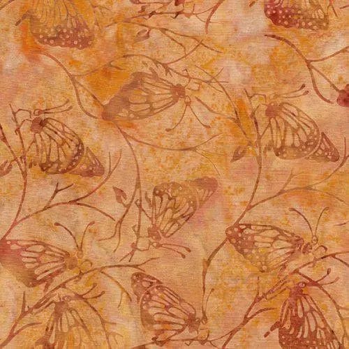 Autumn Wings - Monarch - Light Smore Island Batik, Inc. 