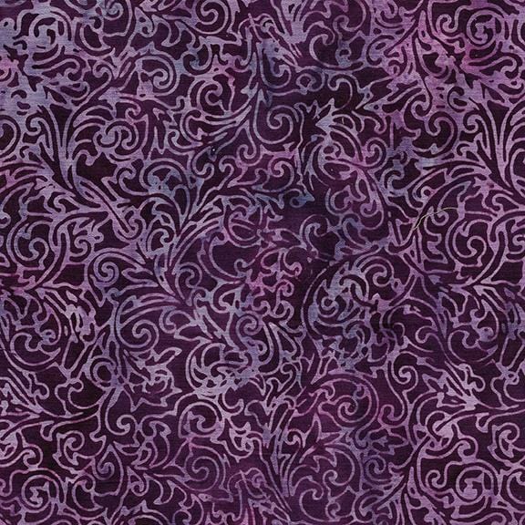 Baroque - Florish Swirl Wine Island Batik, Inc. 