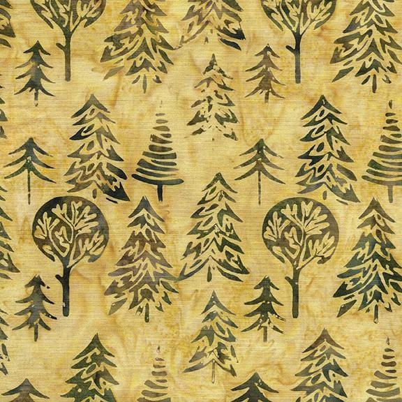 Evergreen & Pine - Trees Smore Island Batik, Inc. 