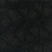 Island Batik - Basics - Wavy Dot Black Island Batik, Inc. 