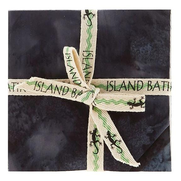 Island Batik - Bodacious Black - 5 in Squares Island Batik, Inc. 