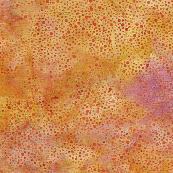 Island Batik - Dots Orange Tangerine Island Batik, Inc. 