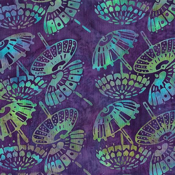 Island Batik - Emperors Treasures - Umbrella Purple Island Batik, Inc. 