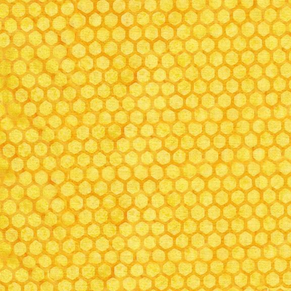 Island Batik - Honeycomb Orange Daffodil Island Batik, Inc. 