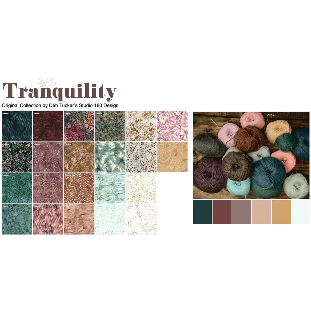Island Batik - Tranquility - 2.5 inch Strip Pack TRANQUILITY-SP