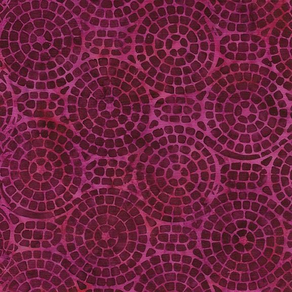 Juicy Mosaics - Circles Magenta 122252185