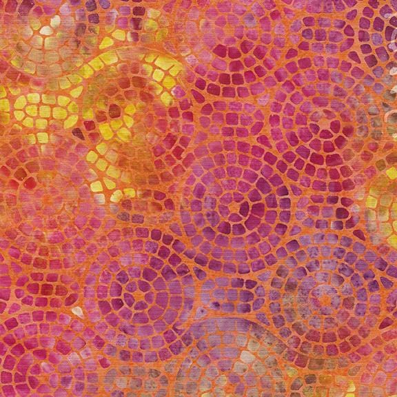 Juicy Mosaics - Circles Pumpkin 122252275