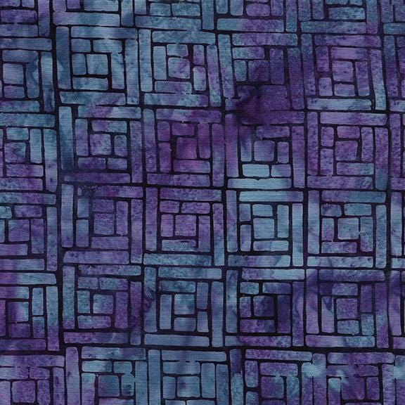 Juicy Mosaics - Squares Purple Pansy 122249455