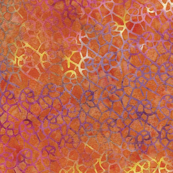 Juicy Mosaics - Water Wave Multi Pink Orange 122251816