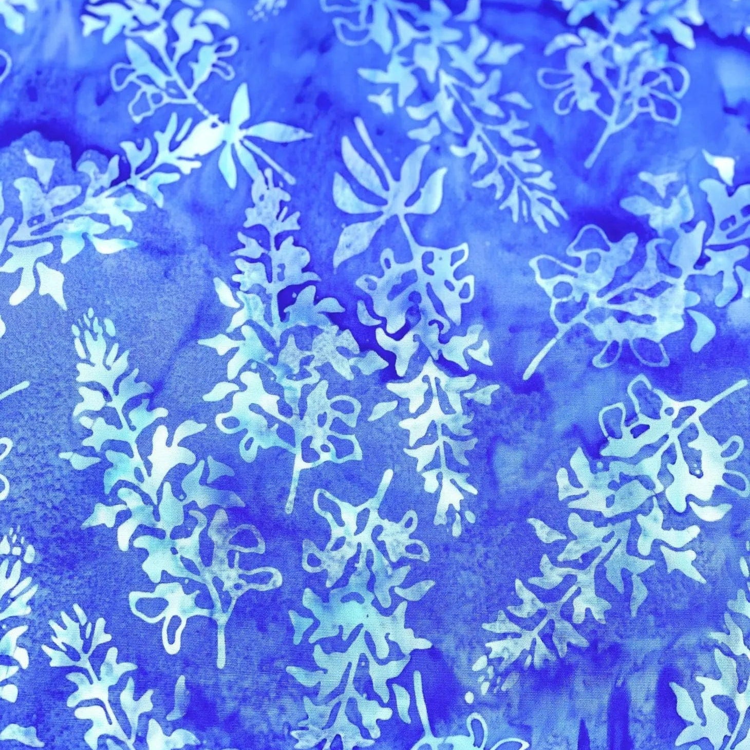 Texas Our Texas 2 - Bluebonnet Tossed Blueberry Island Batik, Inc. 