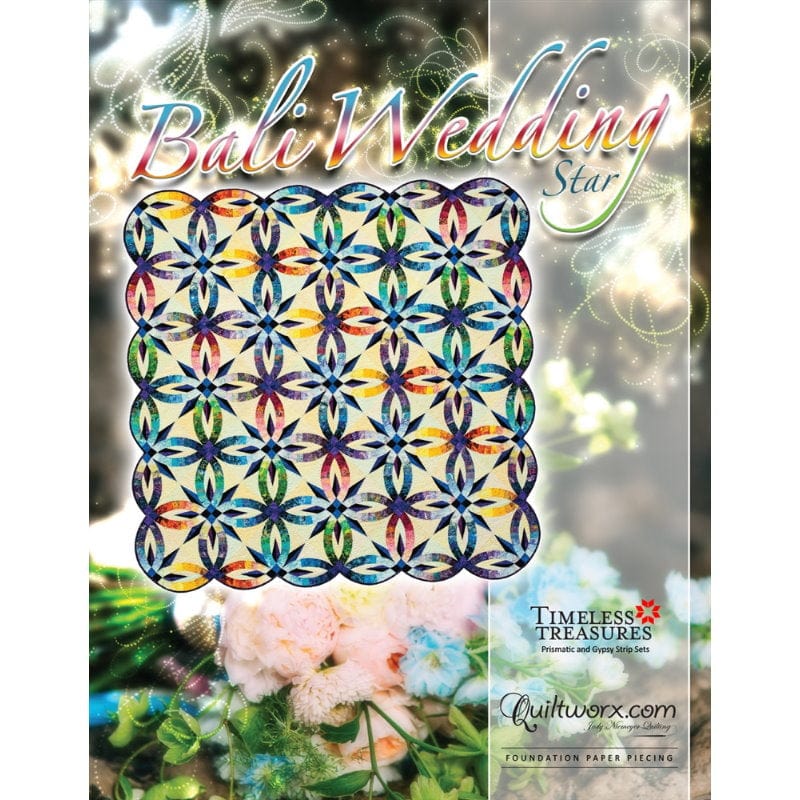 Judy Niemeyer Quiltworx - Bali Wedding Star Quilt Pattern Judy Niemeyer Quilting/Quiltworx 