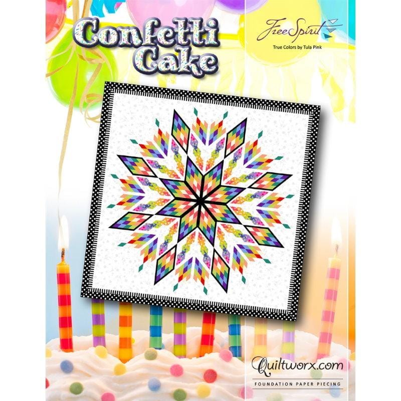 Judy Niemeyer Quiltworx - Confetti Cake Quilt Pattern JNQ00252P11