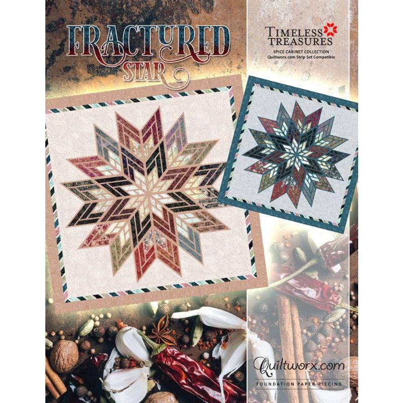 Judy Niemeyer Quiltworx - Fractured Star Quilt Pattern Judy Niemeyer Quilting/Quiltworx 