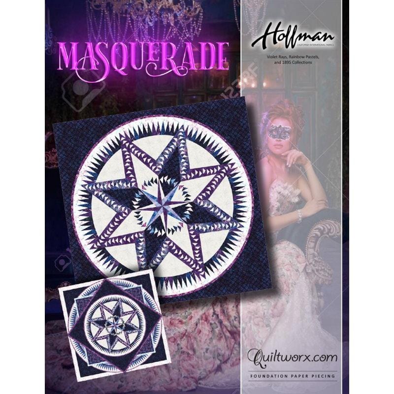 Judy Niemeyer Quiltworx - Masquerade Quilt Pattern JNQ00273P13