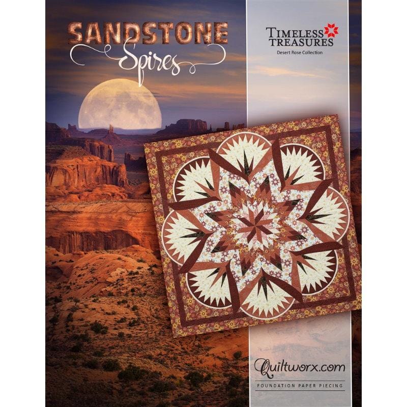 Judy Niemeyer Quiltworx - Sandstone Spires Quilt Pattern Judy Niemeyer Quilting/Quiltworx 