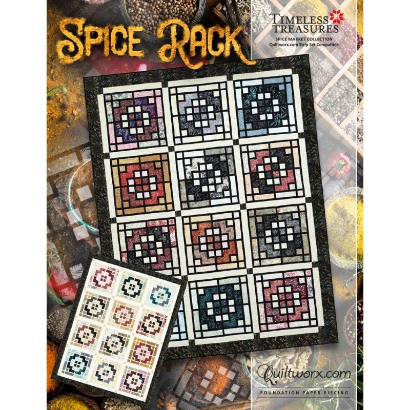 Judy Niemeyer Quiltworx - Spice Rack Quilt Pattern Judy Niemeyer Quilting/Quiltworx 