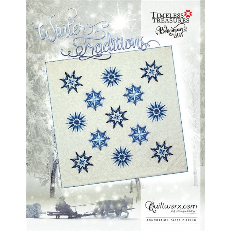 Judy Niemeyer Quiltworx - Winter Traditions Quilt Pattern Judy Niemeyer Quilting/Quiltworx 