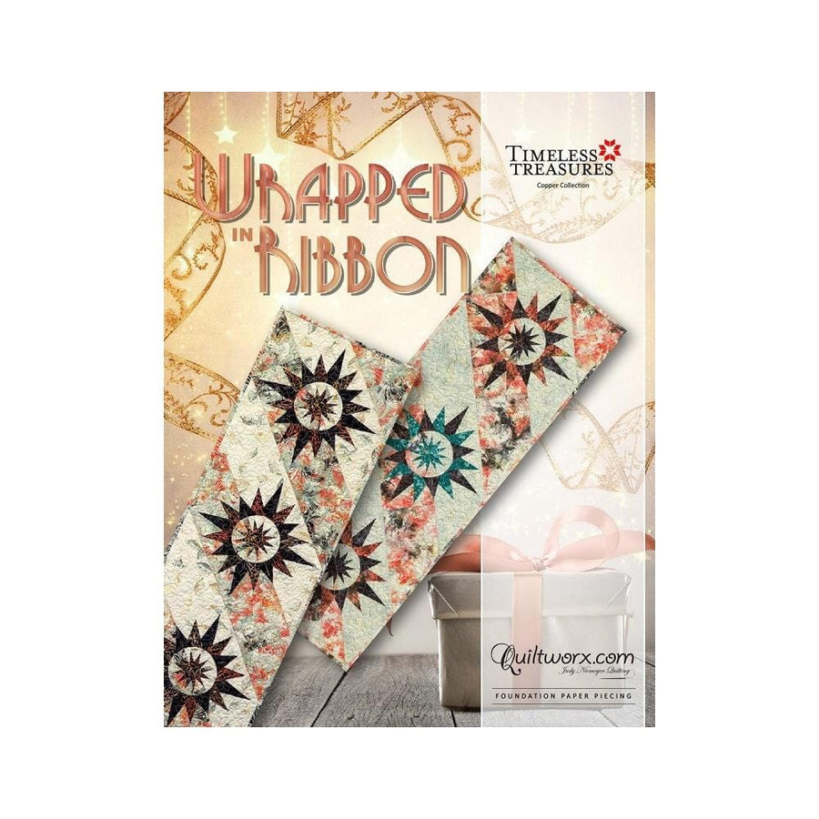 Judy Niemeyer Quiltworx - Wrapped in Ribbon Table Runner Pattern JNQ98P2-WS