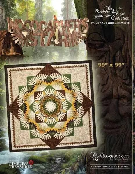 Woodcarver's Star Quilt Pattern Judy Niemeyer Quilting/Quiltworx 