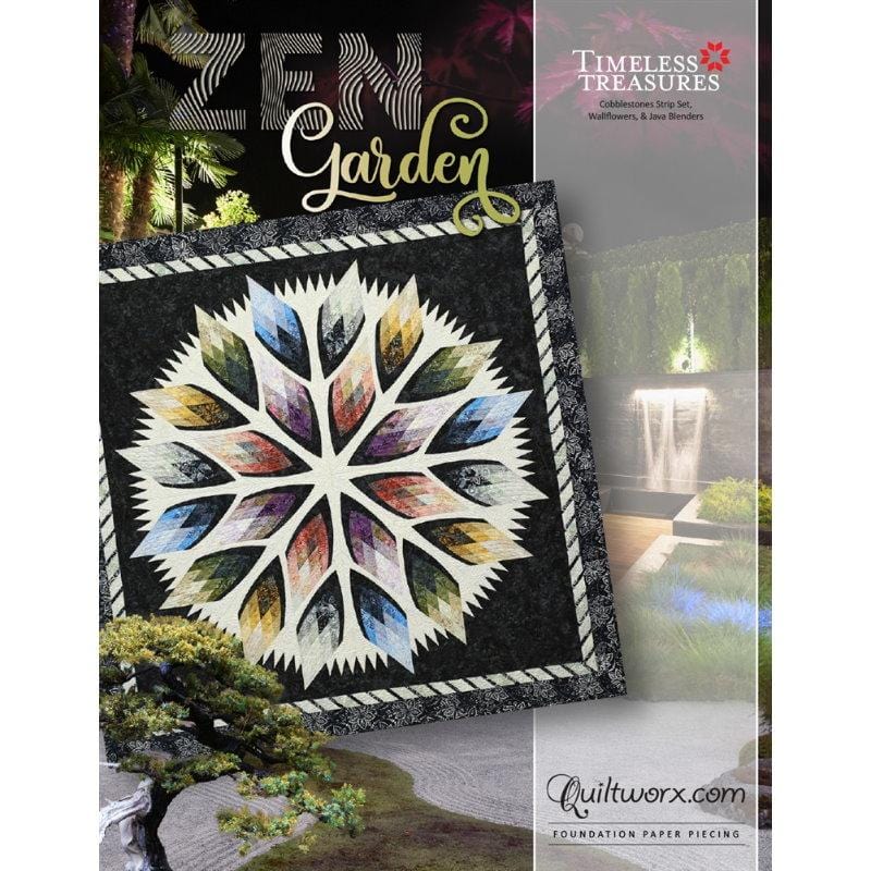 Judy Niemeyer Quiltworx - Zen Garden Quilt Pattern Judy Niemeyer Quilting/Quiltworx 