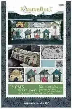 Home Sweet Home Bench Pillow Pattern Kimberbell Designs 