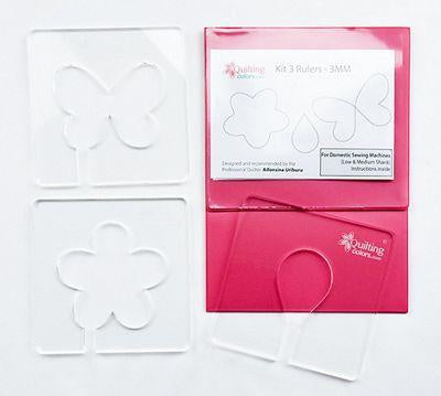 Kit 3 Rulers 3mm BREWER 