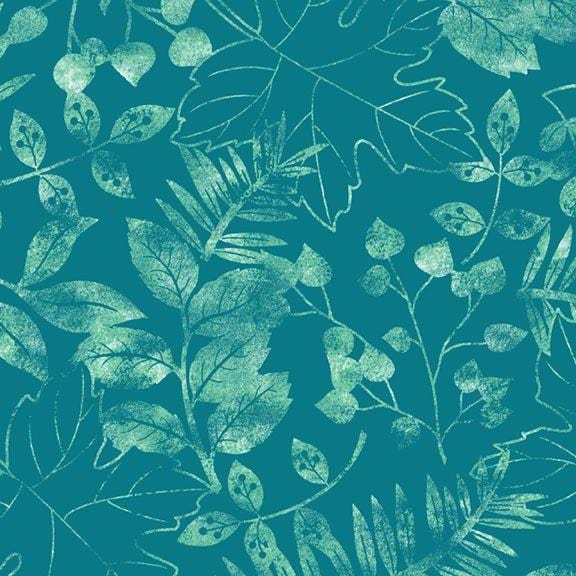 Marcus Fabrics - Greenhouse Garden -  Laurel Blue Marcus Fabrics /NOT CIT 