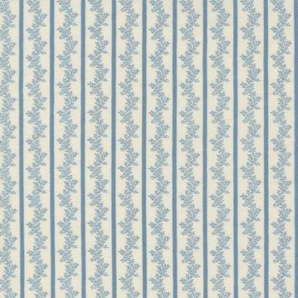 Florences Fancy - Trellis Vine Stripes Blue 3166520